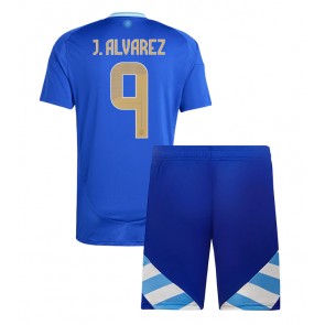 Argentina Julian Alvarez #9 Gostujuci Dres za Dječji Copa America 2024 Kratak Rukavima (+ kratke hlače)